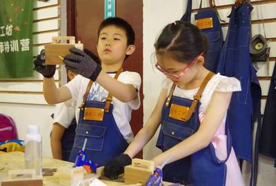 儿童创意木工 没有实践过的“创造力”可能只是空想